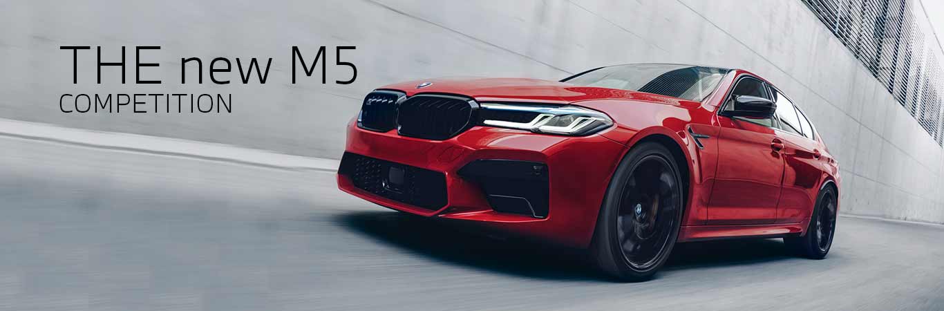 The new BMW M5 Competition